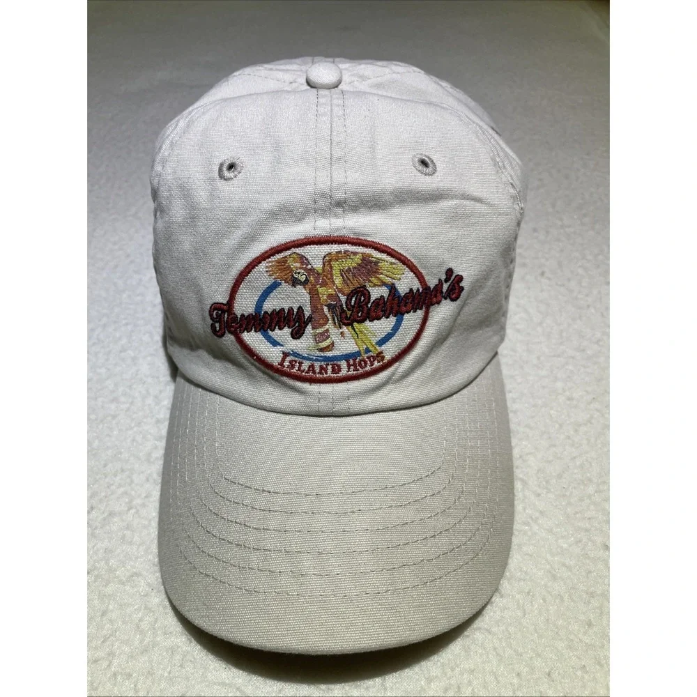 Tommy Bahama Relax Hat‎ Island Hops Tiki TB Cooler Parrot Strap Back Cap